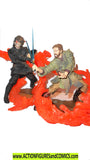 star wars action figures ANAKIN vs KENOBI 7" unleashed