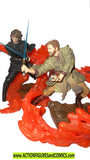 star wars action figures ANAKIN vs KENOBI 7" unleashed