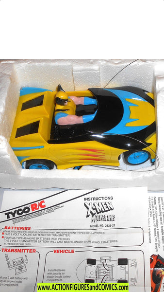 X-MEN X-Force WOLVERINE 1993 Tyco RC car w sty – ActionFiguresandComics