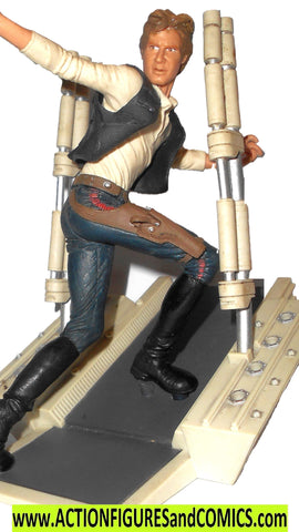 star wars action figures HAN SOLO Unleashed 2004