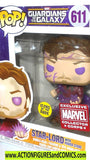 Funko Pop Marvel STAR-LORD 611 bobble-head vinyl moc mib