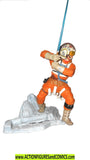 star wars action figures LUKE Skywalker Unleashed x-wing statue