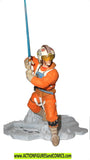 star wars action figures LUKE Skywalker Unleashed x-wing statue