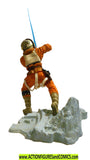 star wars action figures LUKE Skywalker Unleashed x-wing statue