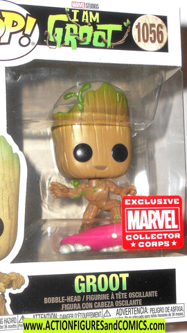 Funko Pop Marvel GROOT 1056 bobble-head vinyl moc mib