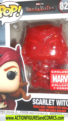 Funko Pop Marvel SCARLET WITCH bobble-head vinyl moc mib