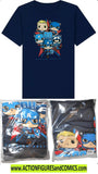 Funko Pop Marvel CAPTAIN AMERICA T-Shirt L NEW