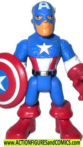 Marvel Imaginext CAPTAIN AMERICA super hero squad universe