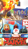 minimates Captain MARVEL & BRON CHAR marvel universe moc mib