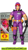 Gi joe SEA SLUG 1987 vintage Cobra SeaRay pilot driver Hasbro gijoe fig