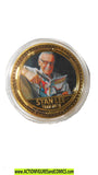 Marvel STAN LEE commemorative coin 2018 gold plated