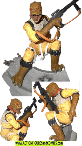 star wars action figures BOSSK UNLEASHED statue 2005 complete