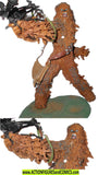 star wars action figures CHEWBACCA Unleashed statue 2004