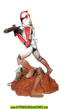 star wars action figures CLONE TROOPER red Unleashed 2006