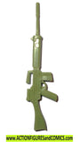 Gi joe RIPCORD 1984 GUN green accessory weapon part