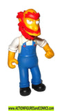 simpsons GROUNDSKEEPER WILLIE series 4 2001 playmates