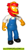 simpsons GROUNDSKEEPER WILLIE series 4 2001 playmates