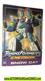 Transformers SNOW CAT 2004 Energon trading card