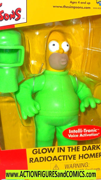 Simpsons HOMER radioactive toyfare playmates moc mib ...