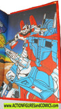 Transformers DECEPTICON HIDEOUT 1986 book vintage