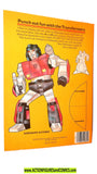 Transformers COLORING BOOK 1984 marvel book 6