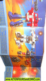 Transformers POSTER CALENDER Fold out book 1985