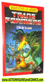 Transformers ISLAND of FEAR 1985 France corgi book new