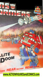 Transformers SATELLITE of DOOM 1985 Kid Stuff Books