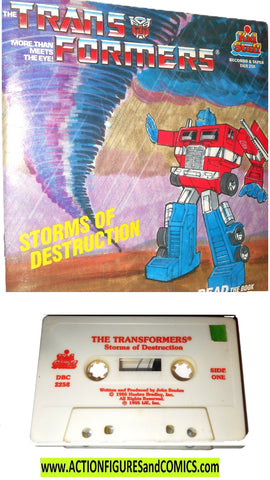 Transformers STORMS of Destruction 1985 Kid Stuff Books