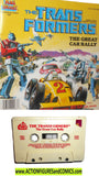 Transformers GREAT CAR Rally 1985 vintage marvel book