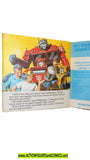 Transformers GREAT CAR Rally 1985 vintage marvel book