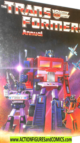 Transformers ANNUAL 1985 UK marvel hardcover hardback