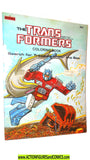 Transformers COLORING BOOK 1984 marvel book 1