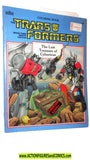 Transformers COLORING BOOK 1985 marvel book dinobots
