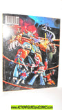 Transformers MOVIE STICKER ALBUM 1986 Nearly Complete