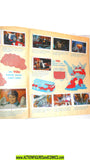 Transformers MOVIE STICKER ALBUM 1986 Nearly Complete