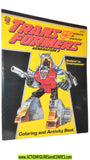 Transformers Generation 2 SLAG COLORING BOOK (Copy)