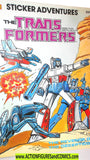 Transformers STICKER ADVENTURES 1984 Marvel new