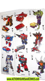 Transformers TRADING PLAYING CARDS G1 set mib moc