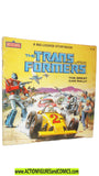 Transformers GREAT CAR Rally 1984 vintage marvel book