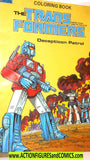 Transformers COLORING BOOK 1984 marvel book 10