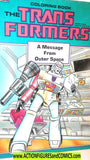 Transformers COLORING BOOK 1984 marvel book 9