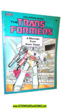 Transformers COLORING BOOK 1984 marvel book 9