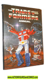 Transformers ANNUAL 1986 UK marvel hardcover hardback