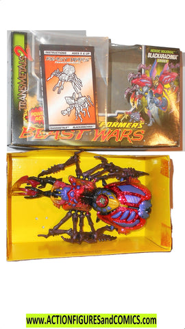 Transformers beast wars BLACKARACHNIA Transmetals II 2 mib moc open