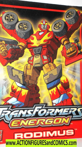 Transformers RODIMUS PRIME Energon 2003 Trading card