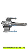 star wars action fleet X-WING CONCEPT 1998 alpha titanium