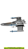 star wars action fleet X-WING CONCEPT 1998 alpha titanium