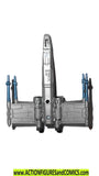 star wars action fleet X-WING CONCEPT 1998 alpha titanium