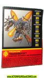 Transformers beast wars TRANSQUITO 1996 Instr file card